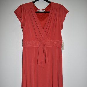 Evan Picone Women's Long Ginger Dress Size 12